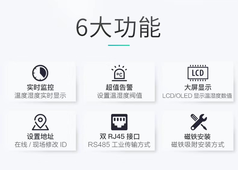 磁吸式溫濕度傳感器，機(jī)房溫濕度傳感器